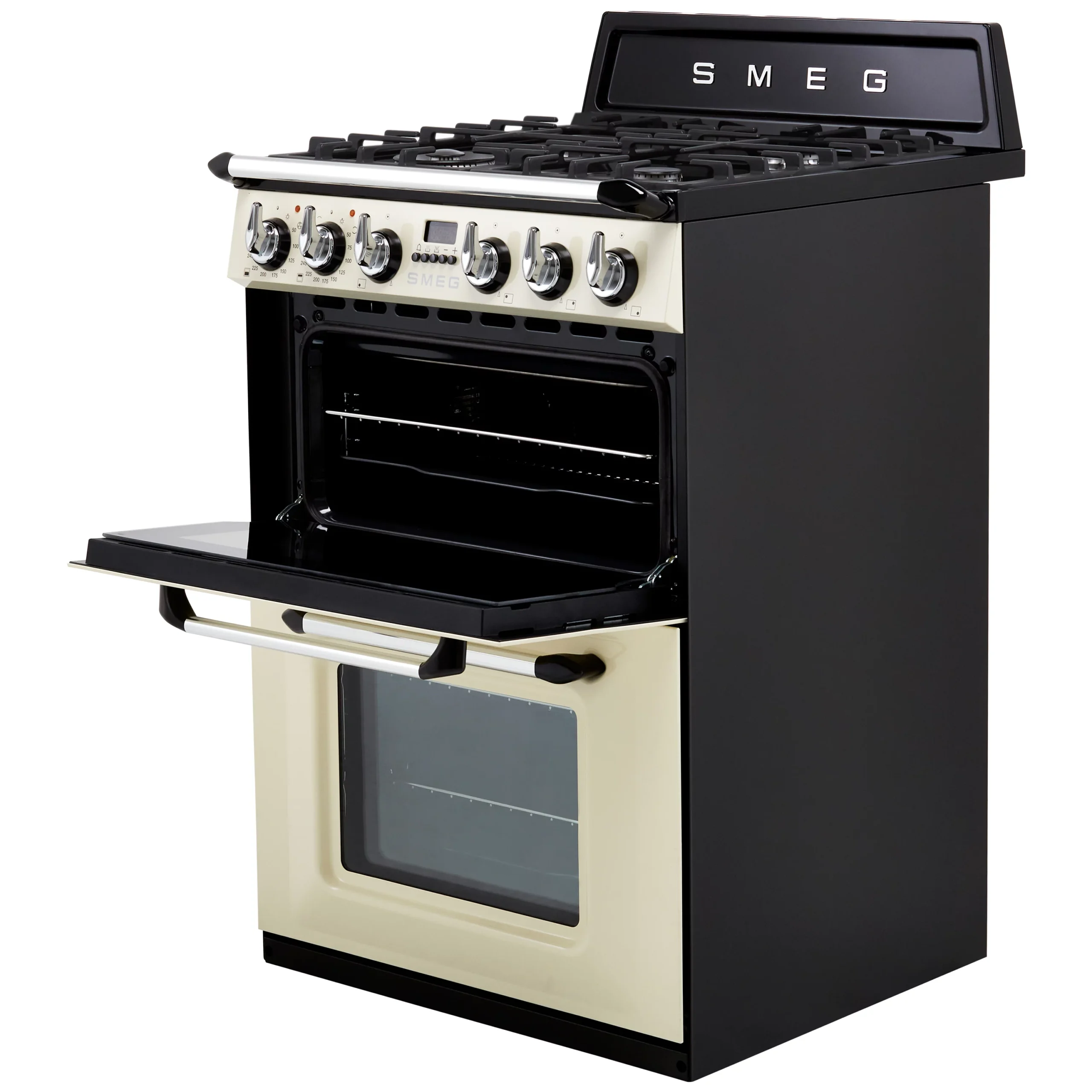 Smeg VICTORIA TR62P 60cm Double Electric & Gas Cooker With Gas Hob - Cream 8 Smeg VICTORIA TR62P 60cm Double Electric & Gas Cooker With Gas Hob - Cream - Image 6