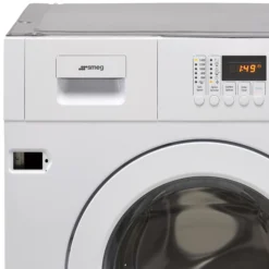 Smeg WDI147D-2_WH 7kg/4kg Built-in Condenser Washer Dryer - White -Prime Kitchen smeg wdi147d 2 wh 7kg 4kg built in condenser washer dryer white8017709302740 02c bq