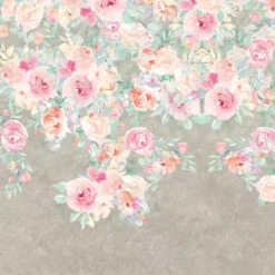 Splashwall Alloy Grey Urban Cluster Concrete Effect Aluminium Splashback, (H)600mm (W)2440mm (T)4mm