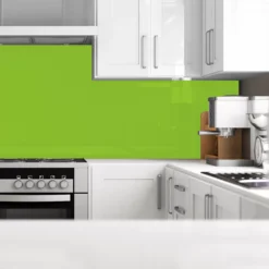 Splashwall Gloss Lime Acrylic Splashback, (H)600mm (W)2440mm (T)4mm -Prime Kitchen splashwall gloss lime acrylic splashback h 600mm w 2440mm t 4mm5060699097106 01i bq