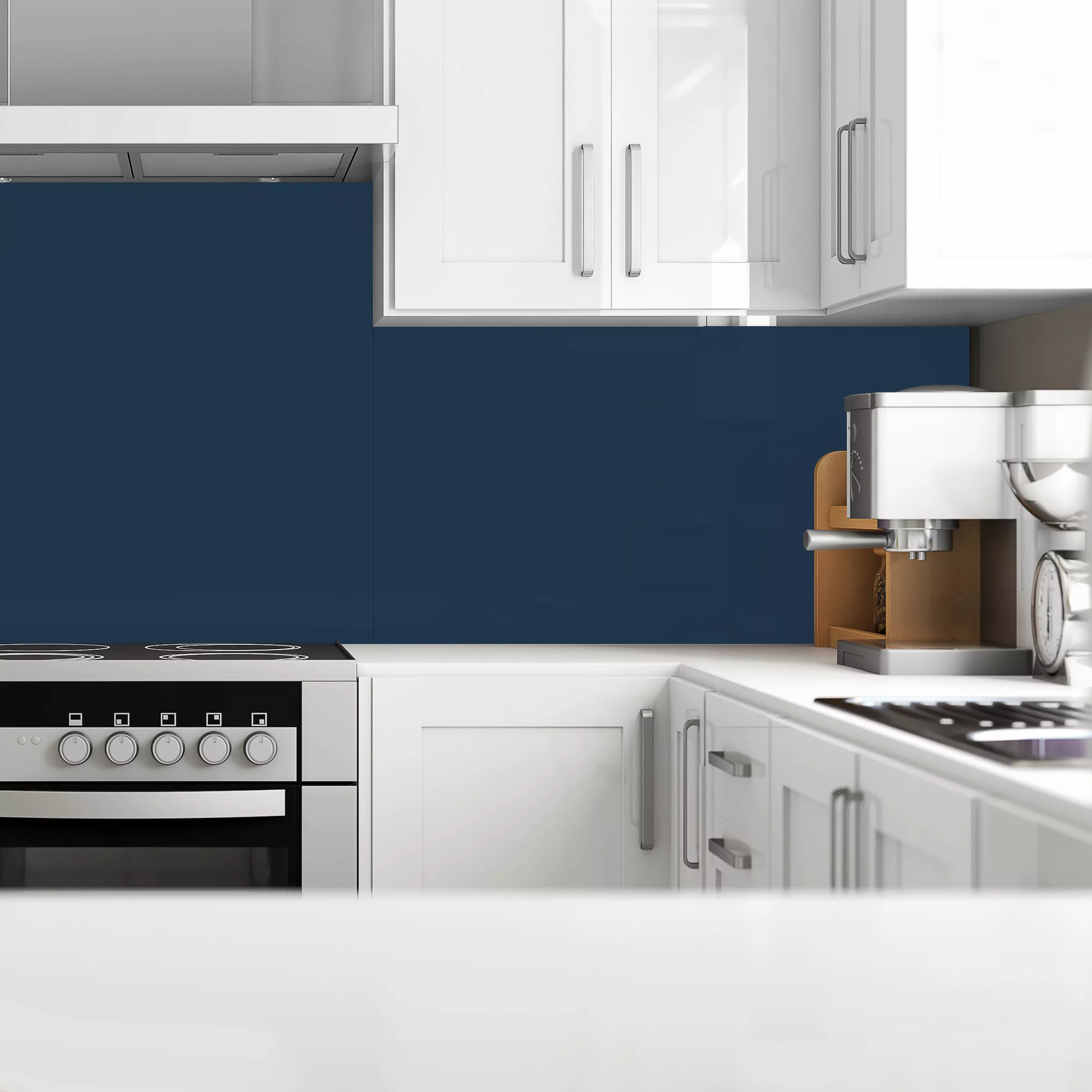 Splashwall Gloss Royal Blue Acrylic Splashback, (H)1220mm (W)2440mm (T)4mm 5 Splashwall Gloss Royal Blue Acrylic Splashback, (H)1220mm (W)2440mm (T)4mm - Image 3