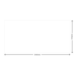 Splashwall Gloss Umbra Grey Acrylic Splashback, (H)1220mm (W)2440mm (T)4mm -Prime Kitchen splashwall gloss umbra grey acrylic splashback h 1220mm w 2440mm t 4mm5060699096840 01t bq