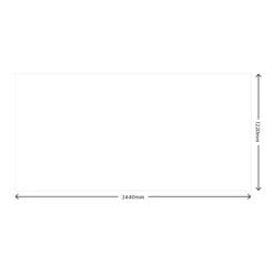 Splashwall Matt Brown MDF Splashback, (H)1220mm (W)2440mm (T)10mm -Prime Kitchen splashwall matt brown mdf splashback h 1220mm w 2440mm t 10mm5060699096925 01t bq