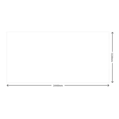 Splashwall Matt Grey MDF Splashback, (H)1220mm (W)2440mm (T)10mm -Prime Kitchen splashwall matt grey mdf splashback h 1220mm w 2440mm t 10mm5060699096932 01t bq