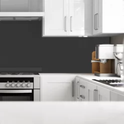 Splashwall Matt Umbra Grey Acrylic Splashback, (H)1220mm (W)2440mm (T)4mm -Prime Kitchen splashwall matt umbra grey acrylic splashback h 1220mm w 2440mm t 4mm5060699096864 01i bq