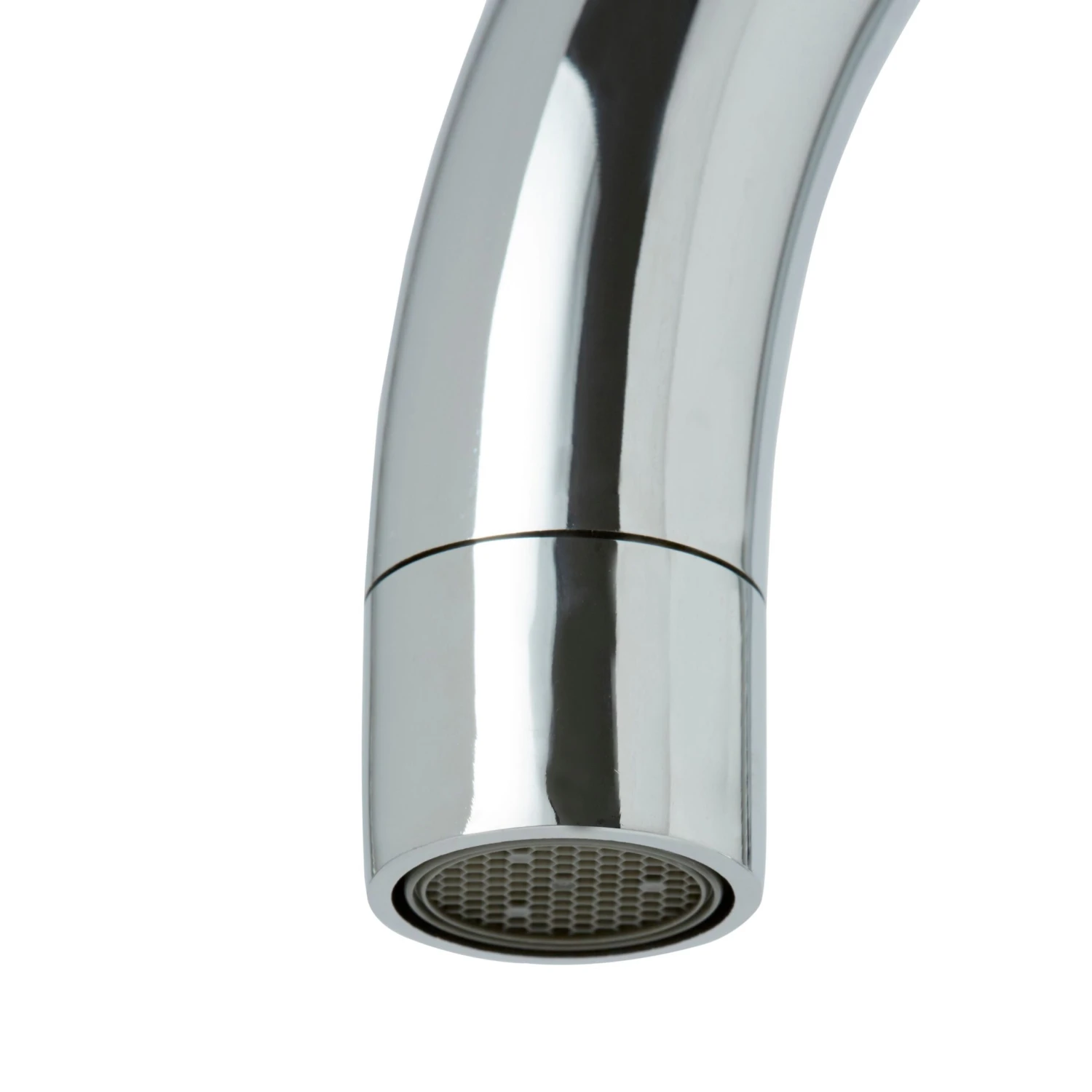Wain Chrome Effect Kitchen Twin Lever Tap 5 Wain Chrome Effect Kitchen Twin Lever Tap - Image 3